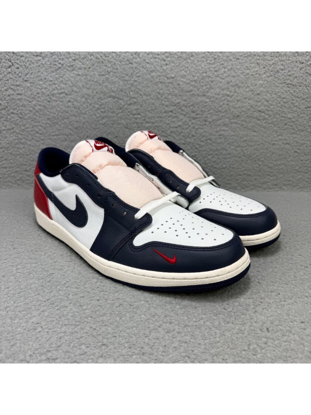 Jordan 1 Low Mens 14 Shoes Howard University Nike Air Retro OG 2024 Sneakers - Picture 1 of 10